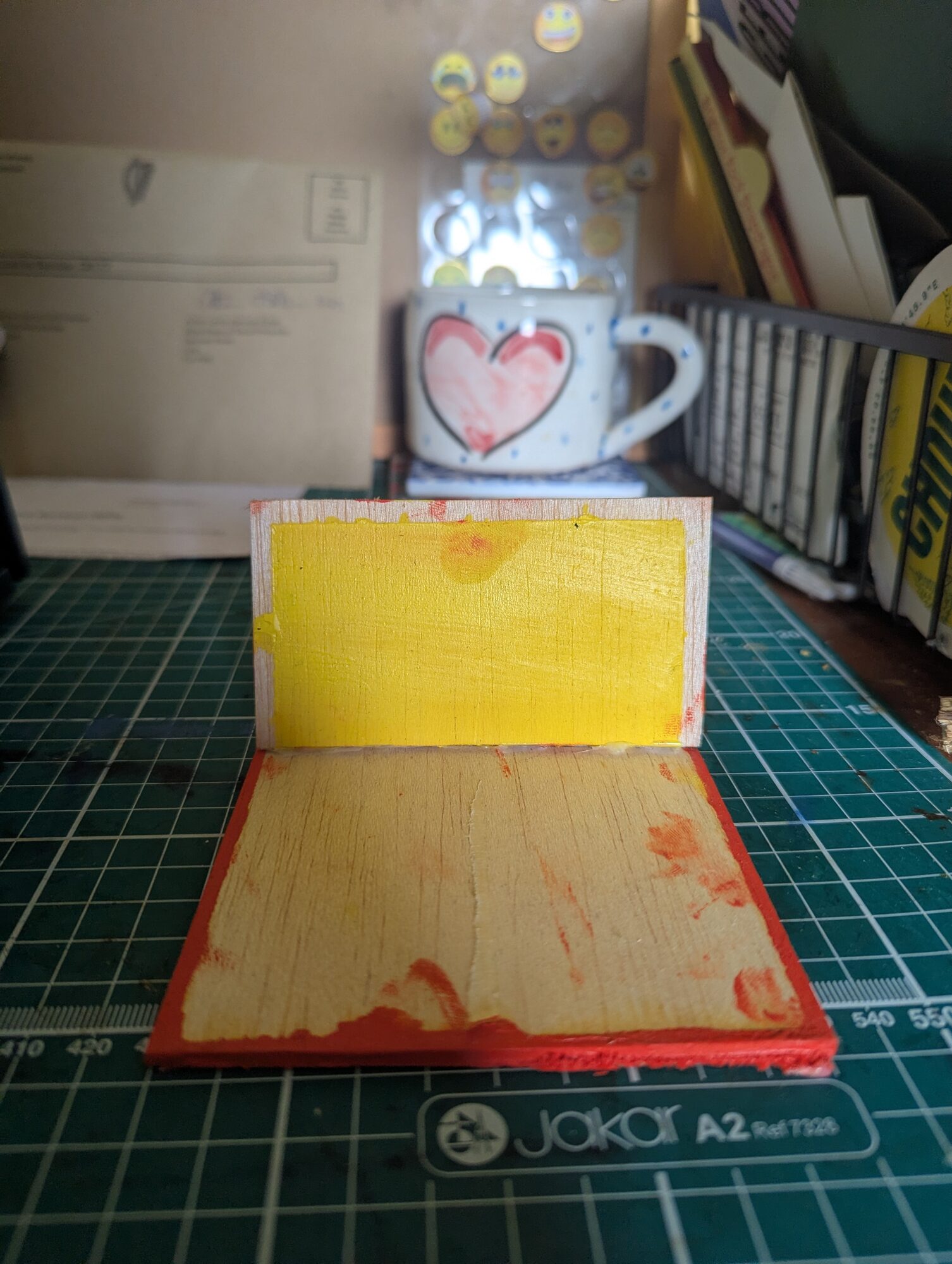 A small balsa study trialling a form for the seat